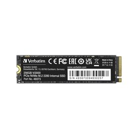 Verbatim Vi3000 Intern SSD-hårddisk, 256GB