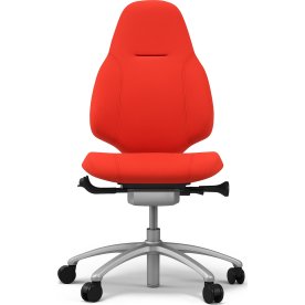 Kontorsstol RH Mereo 220 Svart tyg/Aluminium Gas