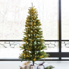 Sirius Elton Trä, inkl. LED-ljus, H. 210 cm