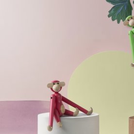 Kay Bojesen Mini-Apa, rosa
