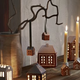 Kähler Gingerbread Julehäng H5 cm, 2 st