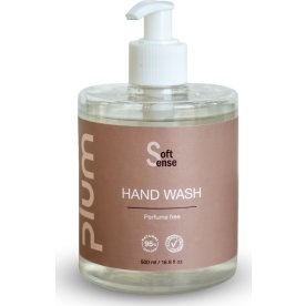 Plum Soft Sense Handtvål | Parfymfri | 500 ml