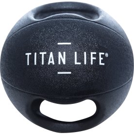 Titan Life Pro Medicinboll med dubbel grepp, 6 kg