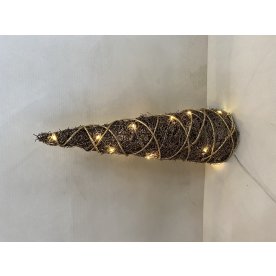 Julgran m/20 microLED, 40 cm, Brun