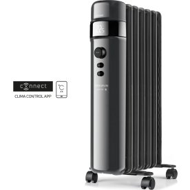 Taurus Oljeradiator Agadir Connect 1500, svart