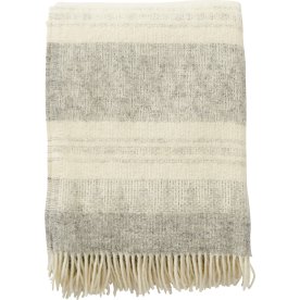 KLIPPAN Pläd Freja Grey, grå