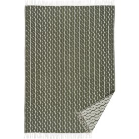 KLIPPAN Pläd Knit Pine, grön
