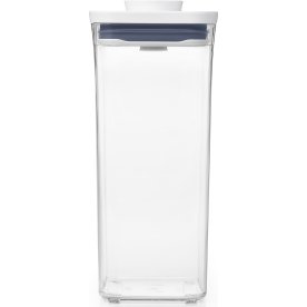 OXO POP Förvaringslåda, liten kvadrat, 1,6 L.