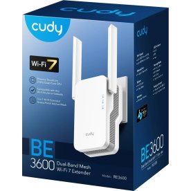 CUDY Wi-Fi Repeater RE3600, WF7, BE3600