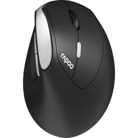 RAPOO Mus EV250, 2,4 GHz, trådlös, Optisk svart