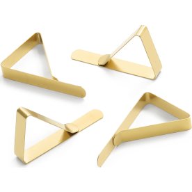 Dukklämmor, guldfärgade, 4 st.