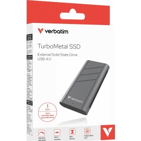 VERBATIM TurboMetal SSD USB 4.0 1TB