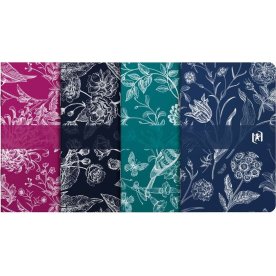 Oxford Romance Anteckningsblock 9x14cm, Linj, Ass.