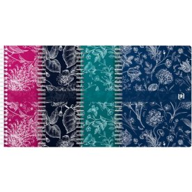 Oxford Romance Spiralbok | A5 | Kvadrat. | Ass.