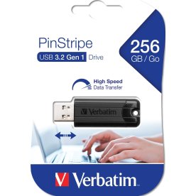 Verbatim USB-minne USB 3.2 256GB, Svart