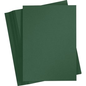 Kartong Play Cut, A4, 180 g, 100 ark mörkgrön
