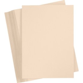 Kartong Play Cut, A4, 180 g, beige, 100 ark