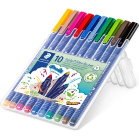 Staedtler Triplus Color 323 tuschpennor, 10 st