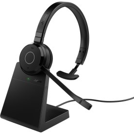 Jabra Evolve 65 TE, Link 390a MS Mono med stativ