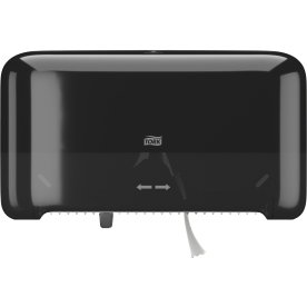 Tork T7 Dispenser Toalettpapper u/hylsa Dual Svart