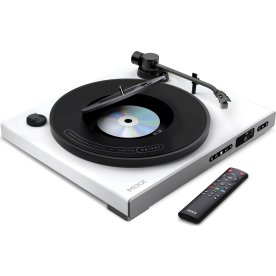 MIXX Vinyl- och CD-spelare, Analog Plus - Vit