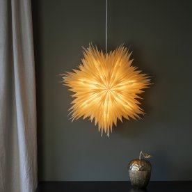 Pappersstjärna, Hängande, Ø60cm, pärlemor