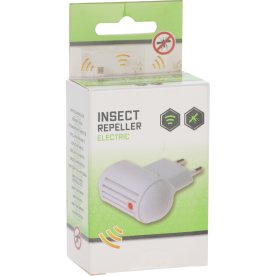 Elektrisk myggskrämmare för eluttag, ljudvågor