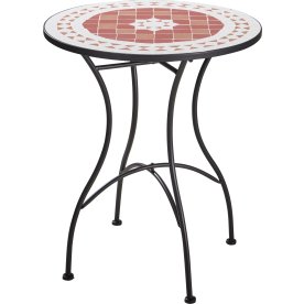 Bistro Birmingham mosaik cafébord, järn