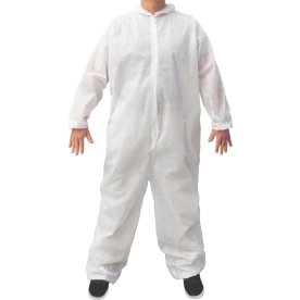 Basic Engångsoverall| XL |Skyddsoverall | XL | Vit