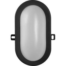 Osram LED-vägglampa, svart - 6W, 4000K