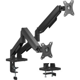 eStuff dubbel skärmhållare - för skrivbord