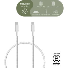 Ëssentials laddningskabel, 100W, USB-C, 1,2M
