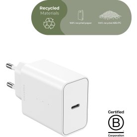 Ëssentials-laddare, 45W, USB-C, vit
