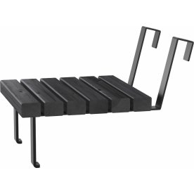 Plus Relax Hängbord till bänk, 40 cm, Svart