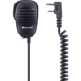 Midland Mikrofon 2-Pin MA22LK Pro, svart