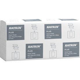 Katrin Plus M2 pappershanddukar | 15-pack