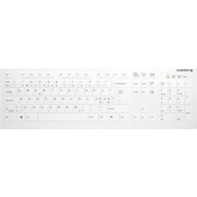 Contour trådlöst medicinskt tangentbord, vit