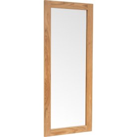 NordicLine Spegel, bred ram i ek, 50x120 cm