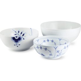 Royal Copenhagen Gifts m. Historia Skålset L, 3 st