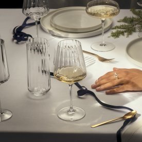 Georg Jensen Bernadotte Vitvinsglas, 43 cl, 6 st