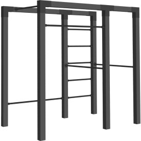 Plus Outdoor fitness 2 inkl. Beslag, svart