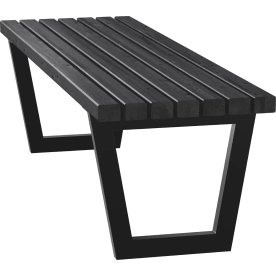 Plus Siesta Living Loungebord/bänk, 150 cm, svart
