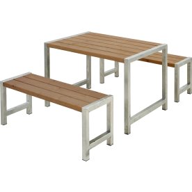 Plus Cafe Plankset L. 127 cm, Thermowood