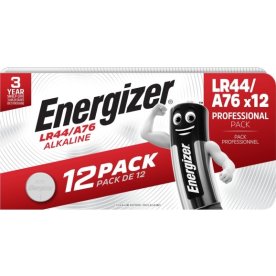 Energizer Alkaline LR44 batteri, 12 st.