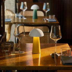 Kreafunk Bello Bärbar Lampa, varm gul