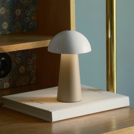 Kreafunk Bello Bärbar Lampa, ivory sand