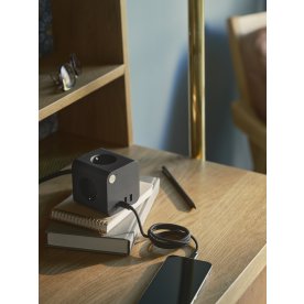 Kreafunk Ambie Wired Strömstation, svart