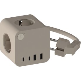 Kreafunk Ambie Wired Strömstation, ivory sand