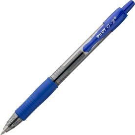 Pilot G-2 Plus gelpenna, 0,5 mm, blå