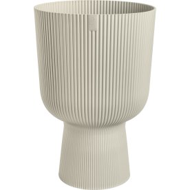 Elho Vibes Coupe Blomkruka, 30cm, linen white